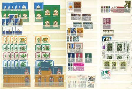 Portugal Azorerne og Madeira - Dubletsamling i 2 indstiksbøger