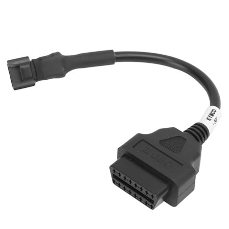 KYMCO 3-Pin OBD2 Diagnostisk Kabel Motorcykeltilbehør Udskiftning God Ledningsevne