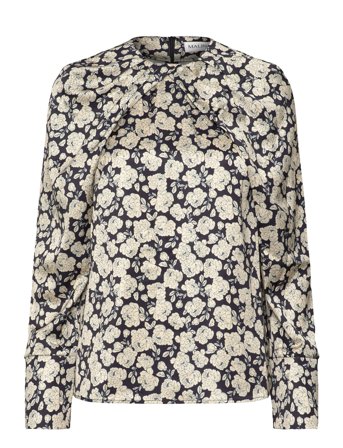 Malina | Evie Pleated Neckline Blouse | M