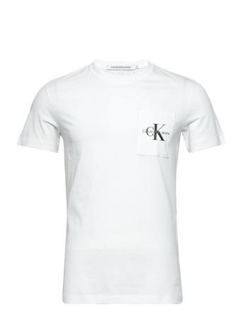 Core Monologo Pocket Slim Tee Calvin Klein Jeans White