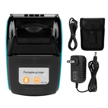 Langaton kannettava kuittitulostin Bluetooth-lämpölaskutulostin 58 mm 110–240 V