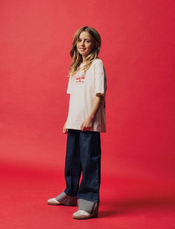 name it Nkfluve Nreg Ss Top - Cream - 116