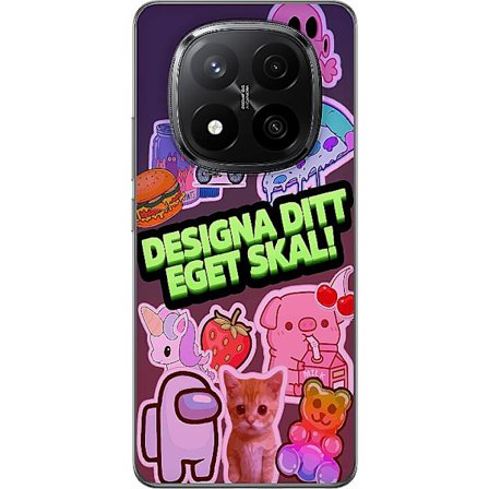 Design ditt eget Xiaomi Redmi Note 14 Pro+ Mobildeksel