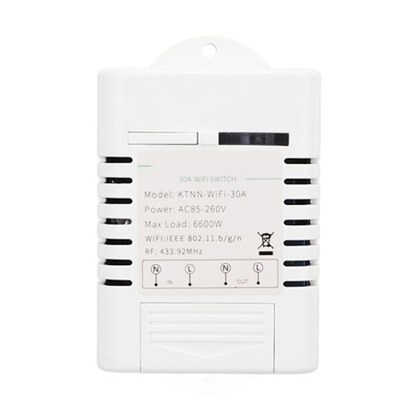 Smartbryter Stemmestyring WiFi Timing Sanntids Tilbakemelding 85V til 260V AC