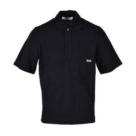 Msgm Polo Shirts Sort, Herre