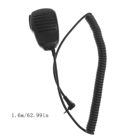 3.5mm Handhållen Högtalarmikrofon PPT För Yaesu VX-1R VX-2R VX-5R FT-60R VX-150 FT-250