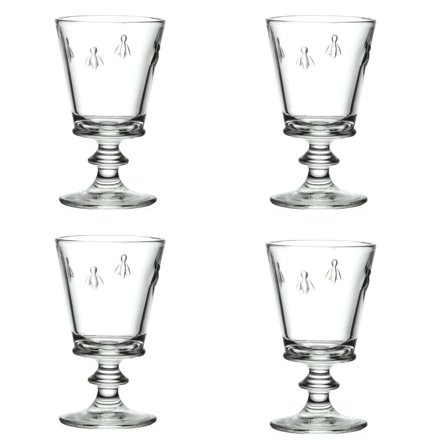 La rochère Abeille vinglas 24 cl 4-pak, klar | KitchenOne
