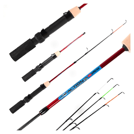 Isfiskespö SWD tele ICE ACTION-55 55cm