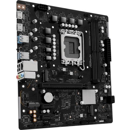 ASRock B860M-H2 Hovedkort LGA 1851, micro ATX, B860, DDR5, 1x PCIe 4.0, 2x M.2
