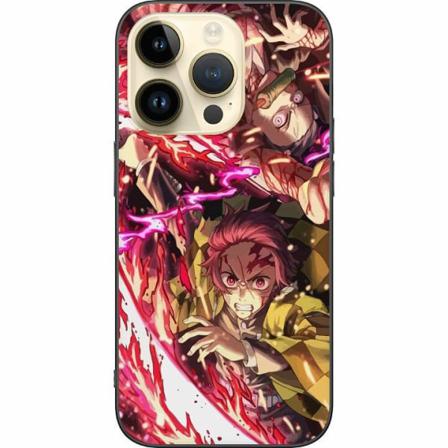 Apple Iphone 14 Pro Svart Skal Demon Slayer