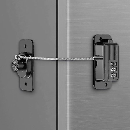 Kyl Lås, K1 Kylskåp Lås, Nyckellös En-klicks Access, Uppgraderad Kärna, Anpassningsbart Lösenord, Barnsäkerhet