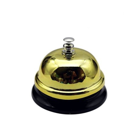 Ring Bell Desk Counter reception GOLD