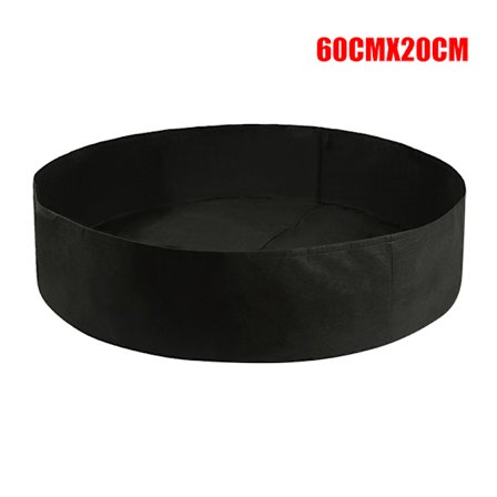 Odla påsar Tyg Planterare Blomma Växt Luftning Tyg Krukbehållare med handtag