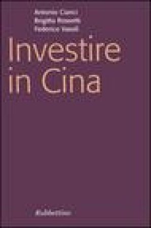 Investire in Cina Antonio Cianci