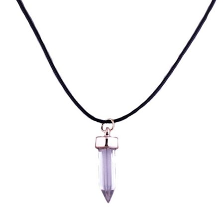 Halsband med Energisten Resin Quarts Ametist