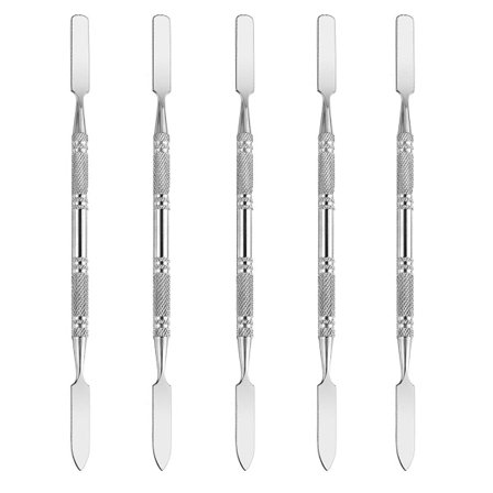 5 st Makeup Spatel verktyg metall Set Professional Beauty