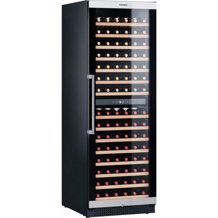 Dometic C154F vinkøleskab, 2 temperatur zoner, sort/rustfrit - Sort, stål | KitchenOne