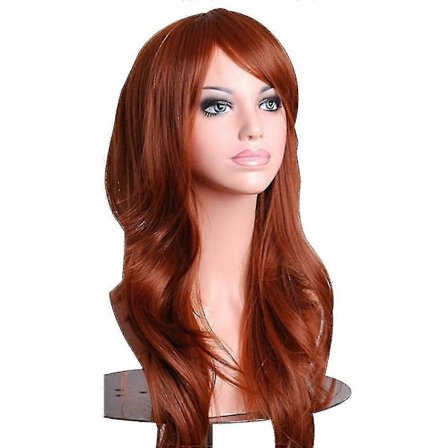 Paryk Kort Y Paryk med Paryk Syntetiske Parykker Kvinder Piger Paryk med Parykhætte - Perfekt