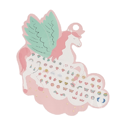 Complement Kids Örhängen Med Klister - Enhörning Smycken Unisex Rosa