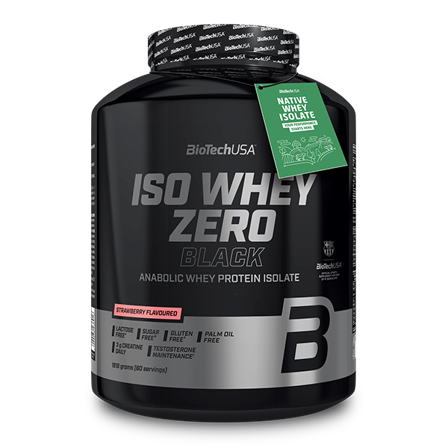Biotech USA Iso Whey Zero Black Heraproteiini-isolaatti 1816 g
