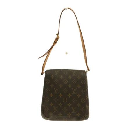 Louis Vuitton Vintage, Pre-owned Canvas louis-vuitton-bags Bruin, Dames, Maat:ONE Size