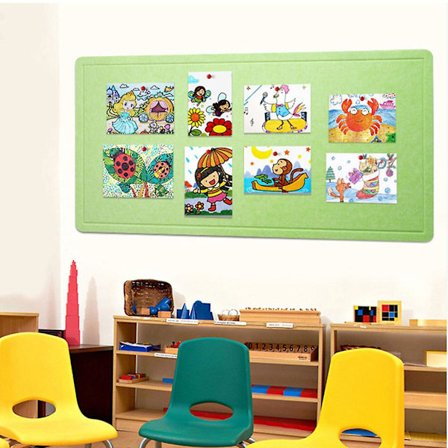 9mm Tykk filtplate Selvklebende brevnotat Meldingsplanleggerplanleggingstavle