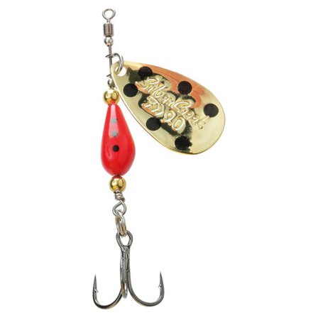 Daiwa Silvercreek Spinner 6g #2 - Gold Ladybug