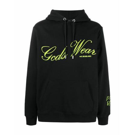 Gcds Hoodies Sort, Herre