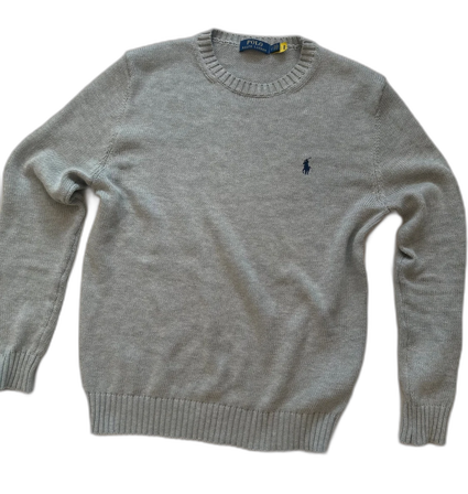 Grå stickad tröja från Polo Ralph Lauren