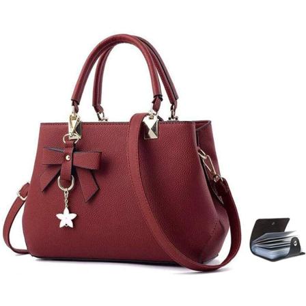 Handväska, Pu-läder Axelhandväskor För Kvinnor,