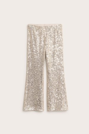 Kappahl | Spodnie cekinowe | Różowy