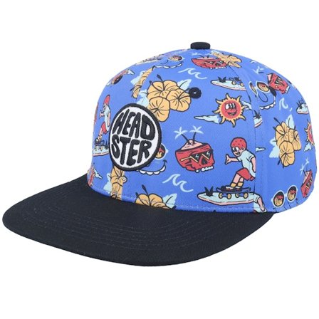 Kinder Headster - Blau snapback Cap - Kinder Yea, Dude! Lagoona Blue Snapback @ Hatstore