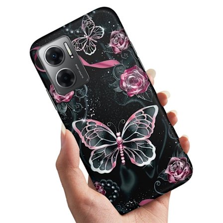 Cover / Mobilcover til Xiaomi Redmi 10 5G - Sommerfugle