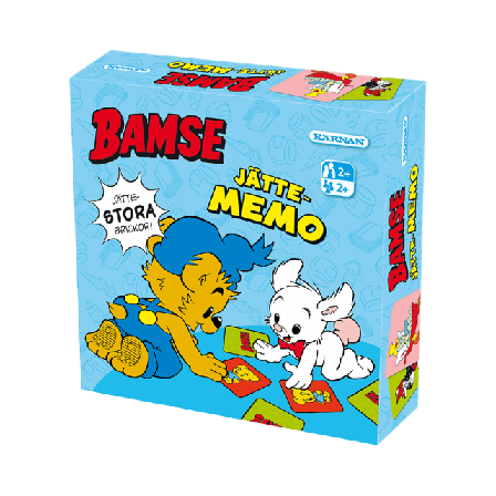 BAMSE Jättememo Spel & pussel ONESIZE