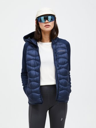 Helium Hybrid Down Hood Jacket Women