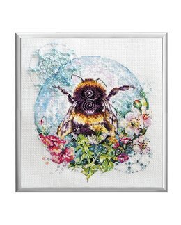 Broderikit Billede Blomster - Abris Art