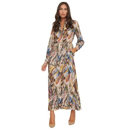 Nenette, Dresses Beige, Dames, Maat:L