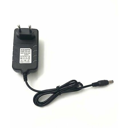 24W 24V 1.5A virtalähde 220V - DC 24V kotitalouspistokkeella musta (24W 24V 1.5A) 24v 1.5a, SUNone virtalähde kynsilamppu LED-valopalkkiin