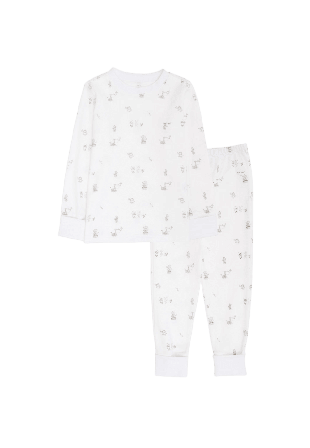 Livly Celebration Parade 2 Piece Set Pyjamas Unisex Vit 86/92