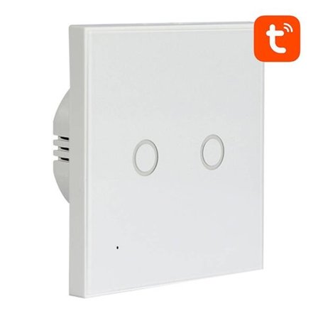 NEO NAS-SC02WE Smart lysbryter, 2-kanals, WiFi