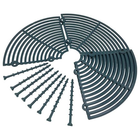 Multifunktionel Plant Pot Gitter Justerbar Holdbar Blomsterpotte Jordbeskyttende Dæksel Til Have