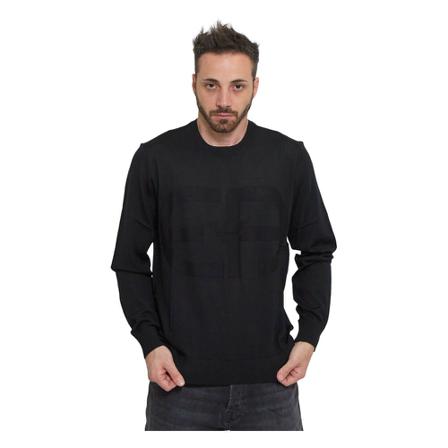Emporio Armani Sweatshirts svart, Herr, Herr, Storlek: S