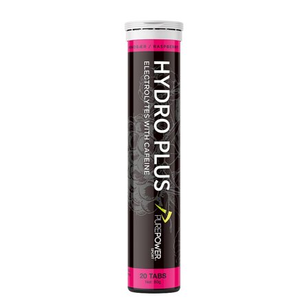 PurePower Hydro Plus 20 tabs Hindbærsmag, Sport & Velvære, Protein & Energi, Elektrolytter