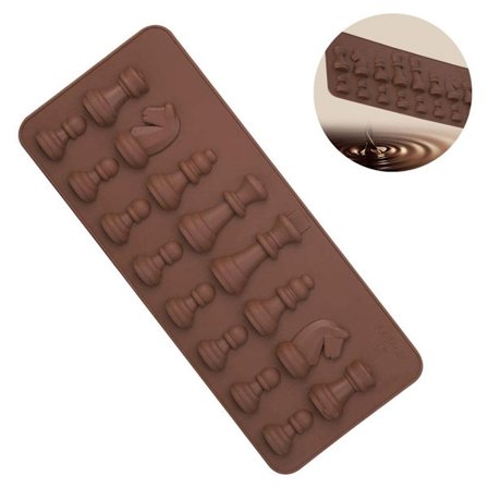 Silikone Skakbrik Form International Skak Former Chokolade Kage Gele