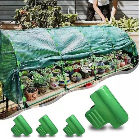 TG 12 st Växthusklämmor Clips Plant Stakes Rörklämmor Trädgård