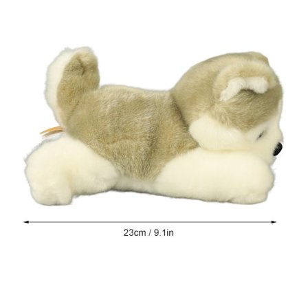 Livagtig Husky Udstoppede Dyr Plys Legetøj Børn Udstoppede Dyr Legetøj Pude Udstoppede Legetøj Perfekt Ledsager til Sengetid