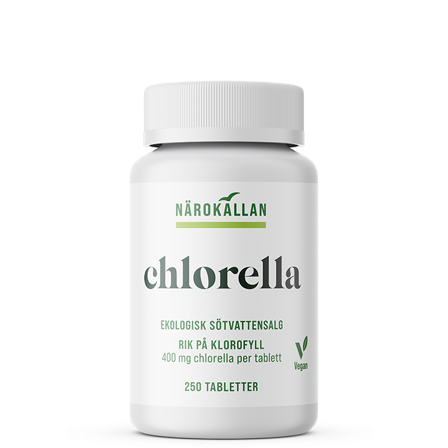 Närokällan Chlorella Ekologisk 250 tabletter