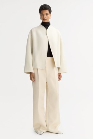 Soft Goat - Short jacket - Cashmere jacket - S - Feather White