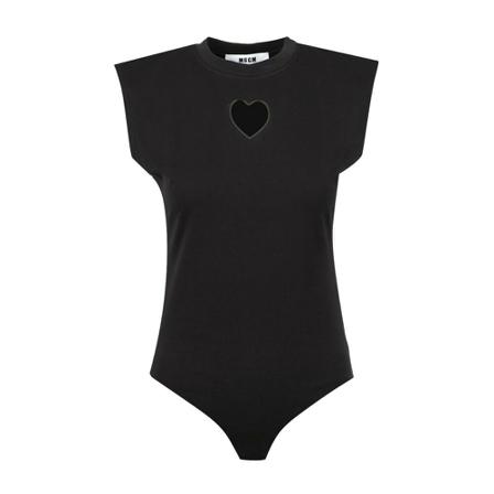 Msgm - Toppar - Svart - Dam - Storlek: L, Dam, Storlek: L