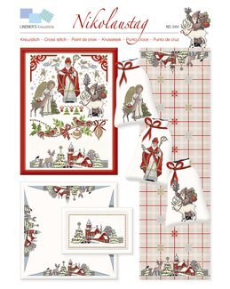 Kreuzstichvorlagen Weihnachtshaus - Lindner's Kreuzstiche
